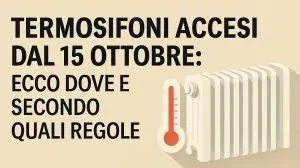 Accensione riscaldamenti 2025: tutte le date e le regole