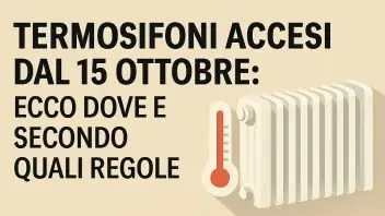 Accensione riscaldamenti 2025: tutte le date e le regole