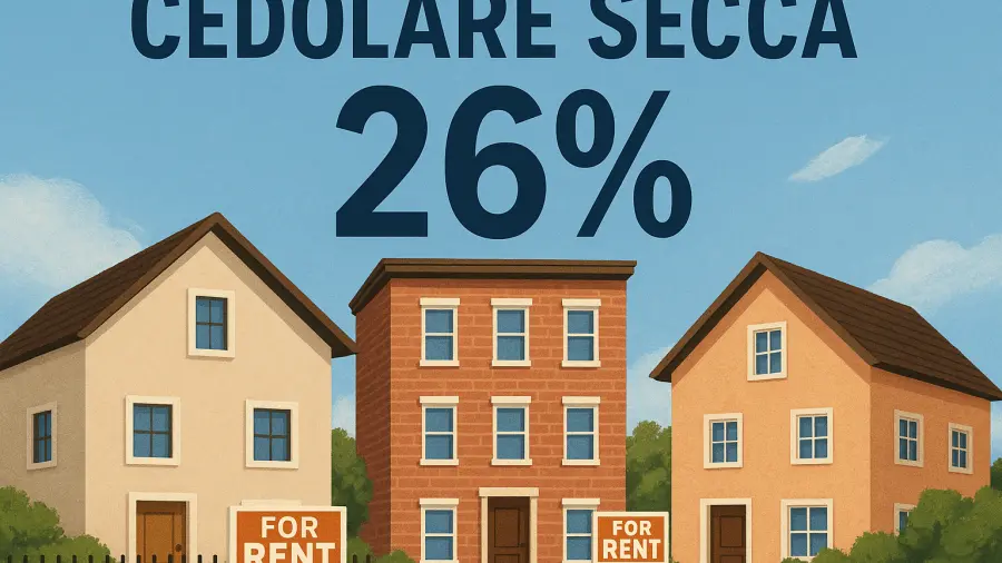 Cedolare secca al 26% sugli affitti brevi: cosa cambia davvero con la Manovra 2026