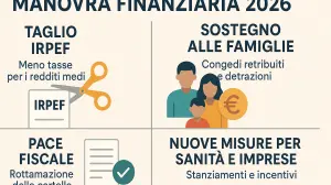 Manovra 2026: cosa cambia per tasse, bonus casa, pensioni e famiglie