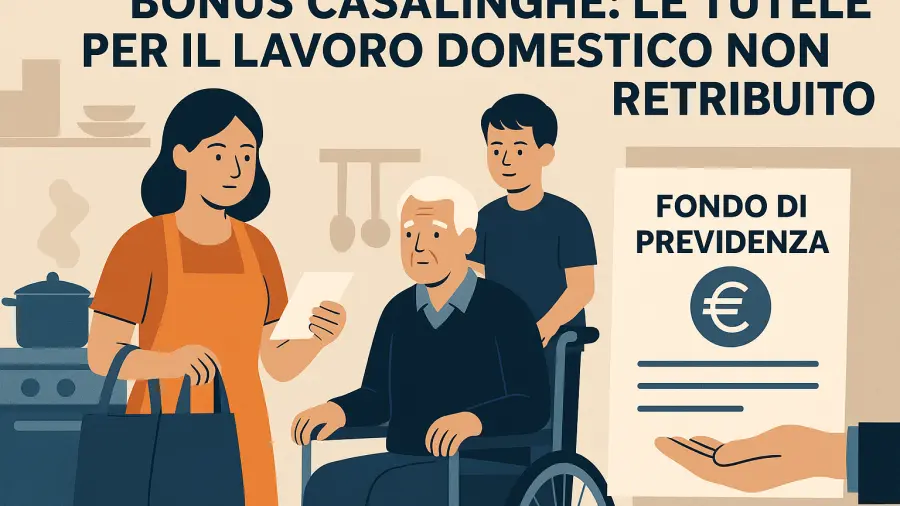 Pensione INPS per casalinghi: come funziona il fondo dedicato