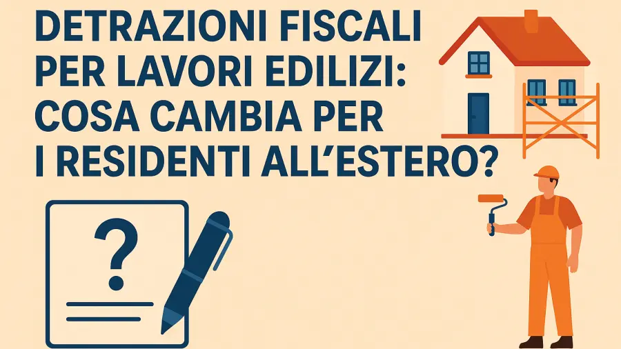 Abitazione principale e bonus ristrutturazione: le regole per i cittadini AIRE