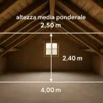 Recupero sottotetti: il TAR apre alla sanatoria oltre i 2,40 m
