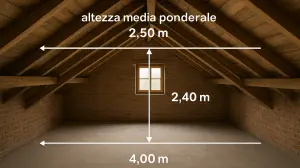 Recupero sottotetti: il TAR apre alla sanatoria oltre i 2,40 m