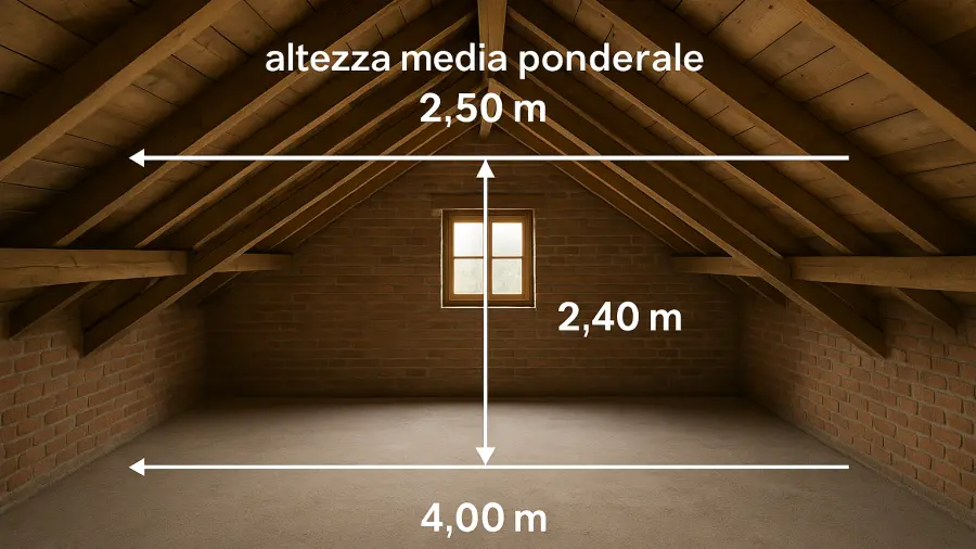 Recupero sottotetti: il TAR apre alla sanatoria oltre i 2,40 m