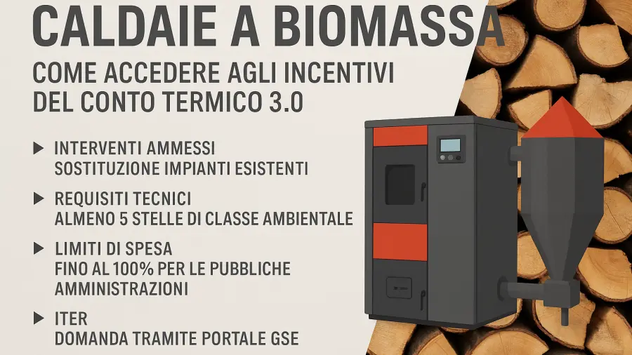 Conto Termico 3.0: novità e requisiti per le caldaie a biomassa per il 2026
