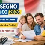 Assegno Unico 2026: importi, ISEE e calendario pagamenti