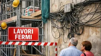Cavi telefonici su facciata condominiale: quando il tempo li rende legittimi
