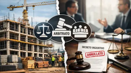 Decreto ingiuntivo annullato: quando decide l’arbitrato negli appalti edilizi