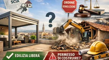 Pergotenda sul terrazzo: quando è davvero edilizia libera? Quando serve il permesso di costruire?