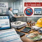 Tributi catastali 2026: stop ai conti postali e obbligo F24