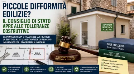 Abuso edilizio minimo: quando il Comune non può negare la sanatoria