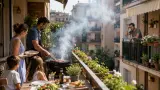 Barbecue: il vicino può fartelo spegnere? Cosa dice la legge su fumo, odori e liti condominiali
