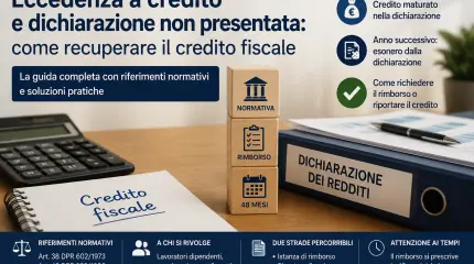 Dichiarazione dei redditi non presentata: guida al recupero dei crediti fiscali