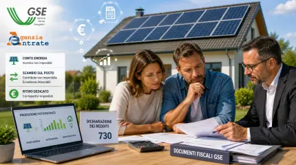 Dichiarazione dei redditi GSE: guida completa per chi ha un impianto fotovoltaico