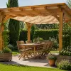 Gazebo aperto in legno in giardino: serve il permesso o è edilizia libera? La guida