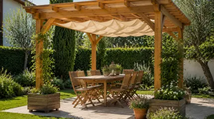 Gazebo aperto in legno in giardino: serve il permesso o è edilizia libera? La guida