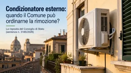 Sostituire il climatizzatore è edilizia libera? il Comune può ordinarne la rimozione? La risposta del Consiglio di Stato