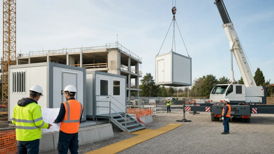 Container da cantiere: norme, permessi, costi, vendita e noleggio