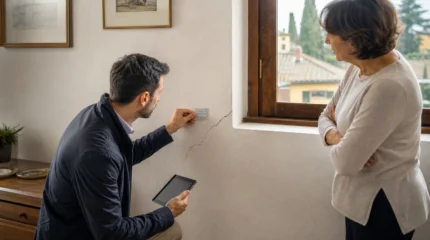 Crepe nei muri: come capire se sono pericolose e cosa fare