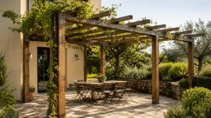 Pergola e pergolato: differenze, permessi, materiali, costi e come scegliere