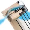 Finestra a bilico azionata elettricamente Z-Wave FAKRO FTP-V Z-Wave