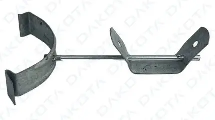 Gancio a Molla Curva per Cartongesso Profilo da Soffitto 27/60 mm