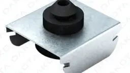 Aggancio a Scatto per Cartongesso Antivibrante con Foro Ø 6