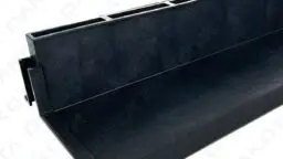 Griglia Scolo Acqua a Fessura Nera