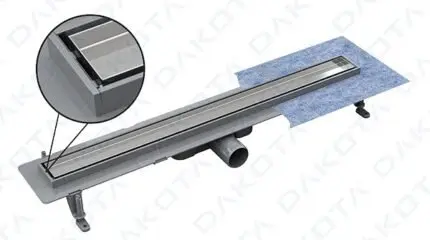 Canaletta Doccia a Pavimento DAKUA+ BASE DUO