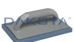 Frattazzo Plastica con Spugna Blu e Arancio