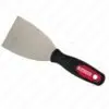 Spatola per stucco cartongesso in acciaio inox flex 76 mm