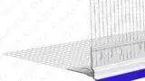 Rompigoccia Cappotto a Vista "Strip" Blu con Rete