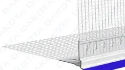 Rompigoccia Cappotto a Vista "Strip" Blu con Rete