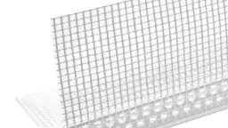 Profilo in PVC per cassonetti angolare in rete