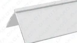Angolare Cartongesso Esterno in PVC Bianco