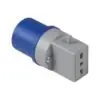 Adattatore per presa IEC 60309/civile