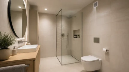 Aerazione del bagno cieco: requisiti, aperture e ventilazione meccanica