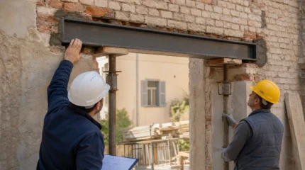 Architrave: cos’è, tipologie, dimensionamento, crepe e sostituzione
