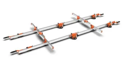 Battipav Agile Light telai telescopici per grandi lastre