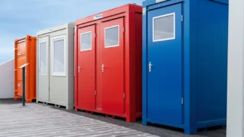 Box prefabbricato ad uso ufficio e sanitario