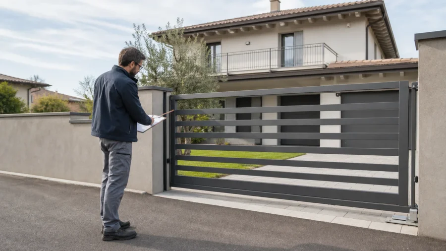 Cancello privato: permessi, edilizia libera e regole
