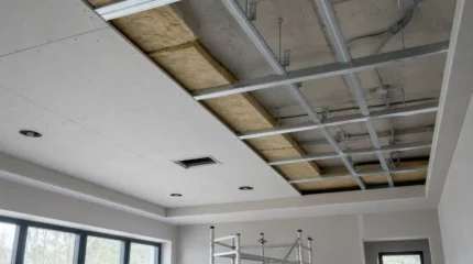 Controsoffitto in cartongesso: struttura, altezze, posa, permessi e costi