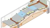CSP Sistema a doppia pendenza: travi prefabbricate per coperture