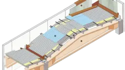 CSP Sistema a doppia pendenza: travi prefabbricate per coperture