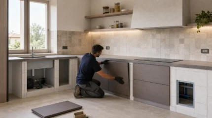 Cucina in muratura: progetto, materiali, costi e permessi