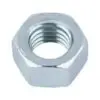 Dado esagonale DIN 934, acciaio I6I/I8I, zincato, passivato bianco (A2K)