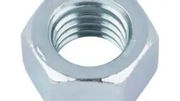 Dado esagonale DIN 934, acciaio I6I/I8I, zincato, passivato bianco (A2K)