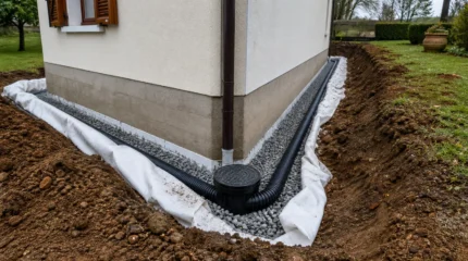 Drenaggio del terreno intorno alla casa: sistemi, tubi, ghiaia e costi