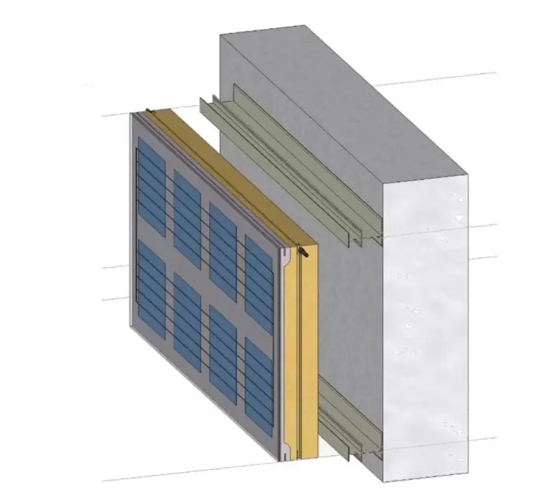 e-PIZ: sistema BIPV isolante per facciate fotovoltaiche